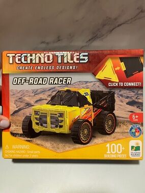 The Learning Journey Techno Tiles Off Road Racer 100+ piece Endless creations